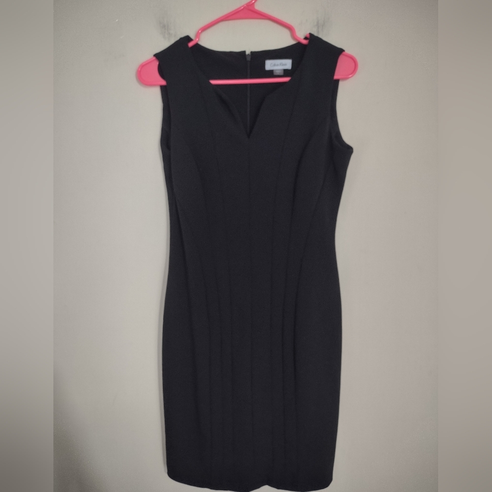 Calvin klein sheath dress 6 Office‎ Preppy Timeless Church Business Casual